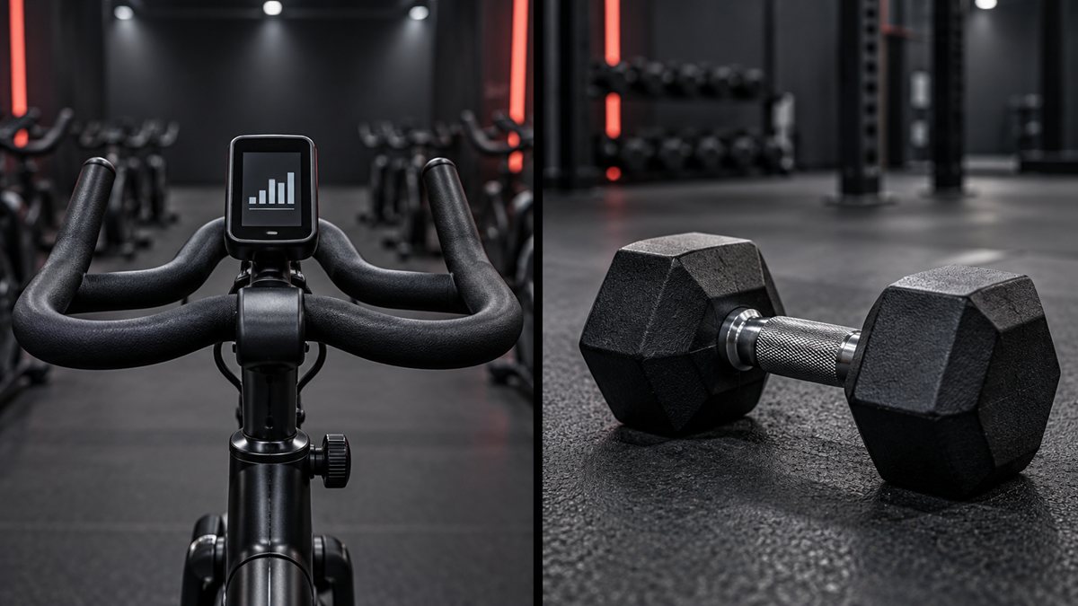 Bike und Kurzhantel – Cycling oder Strength bei PEAK45